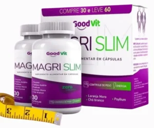 Good Vit MAGRI SLIM Compre 30 leve 60 Cps com Psyllium
