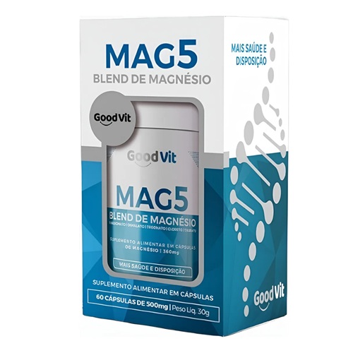 GOOD VIT MAG5 500MG 60CAPS